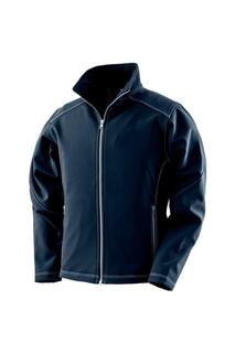 Куртка Work Guard из софтшелла с тройной строчкой Result, темно-синий
