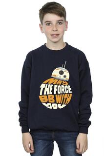 Толстовка May The Force BB8 Star Wars, темно-синий