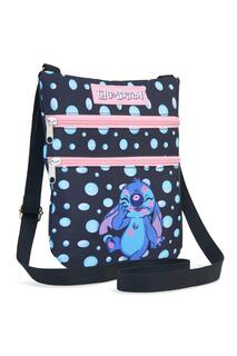 Сумка через плечо Stitch Disney, мультиколор