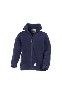 Флисовая куртка с полной молнией и защитой от скатывания Result, темно-синий