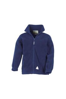Флисовая куртка с полной молнией и защитой от скатывания Result, синий