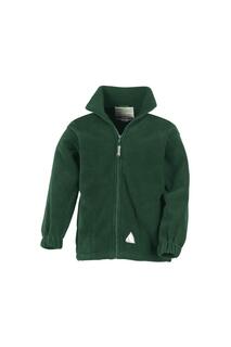 Флисовая куртка с полной молнией и защитой от скатывания Result, зеленый