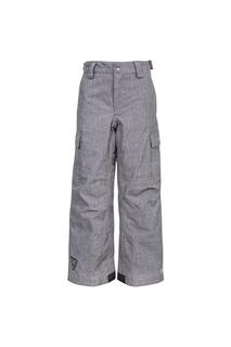 Joust Непромокаемые брюки с мягкой подкладкой и застежкой на ощупь Trespass, серый