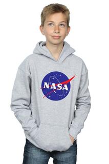 Классическая толстовка с логотипом Insignia NASA, серый