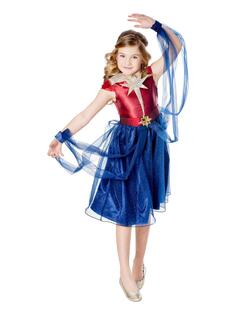 Платье для девочек «Капитан Марвел» Rubie&apos;s, мультиколор Rubie's
