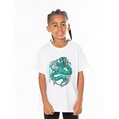 Детская белая футболка с мозаикой Гарри Поттера Слизерина Rubie&apos;s, мультиколор Rubies
