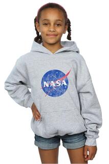 Классическая худи с логотипом Insignia NASA, серый