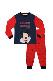 Пижама с Микки Маусом Disney, красный