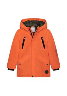 Пальто с капюшоном Minoti, оранжевый