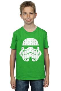Футболка «Рождественский шлем штурмовика» Star Wars, зеленый
