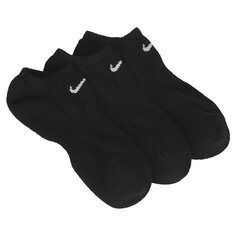Набор из 3 средних носков-невидимок на каждый день Nike, черный