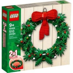 Конструктор Lego Christmas Wreath 2-in-1 40426, 510 деталей