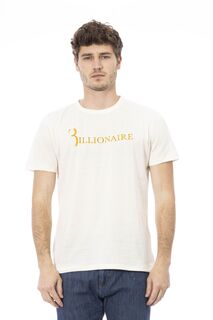 Футболка Billionaire &quot;flavio&quot; Embroidery, бежевый/золотой