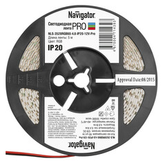 Светодиодные ленты лента светодиодная LED NAVIGATOR RGB 4.8Вт IP20 12В