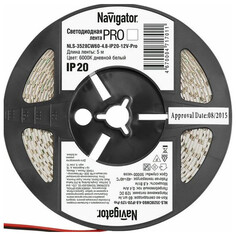 Светодиодные ленты лента светодиодная LED NAVIGATOR 4.8Вт IP20 12В