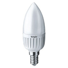 Лампы светодиодные лампа светодиодная NAVIGATOR 5Вт E14 400лм 4000K 230В свеча С37