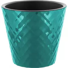 Горшок цветочный Ingreen Manhattan ø23 см h25.3 см v5 л пластик тропический лес