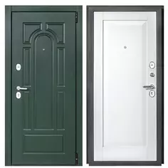 Дверь входная металлическая Порта Альпика 98x205 см правая белый Portika