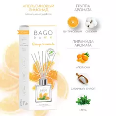 Ароматический диффузор Bago Home Апельсиновый лимонад 10 г
