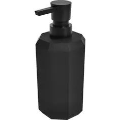 Дозатор для жидкого мыла Swensa Grid цвет чёрный