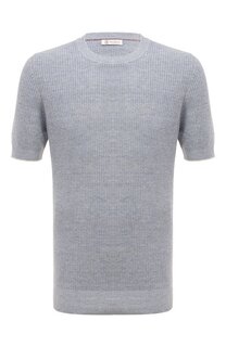 Свитер изо льна и хлопка Brunello Cucinelli