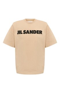 Хлопковая футболка Jil Sander