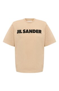 Хлопковая футболка Jil Sander