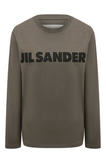 Хлопковый лонгслив Jil Sander