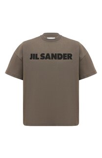 Хлопковая футболка Jil Sander