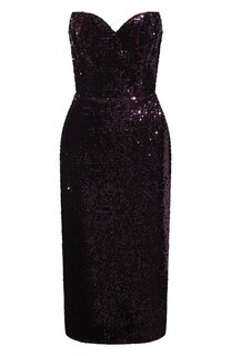 Платье с отделкой пайетками Speranza Couture