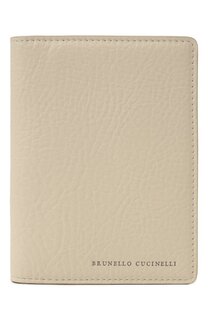 Кожаная обложка для паспорта Brunello Cucinelli