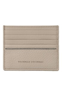Кожаный футляр для кредитных карт Brunello Cucinelli