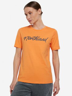 Футболка женская Northland, Оранжевый