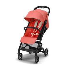 Коляска Beezy Hibiscus Red с дождевиком и бампером CYBEX