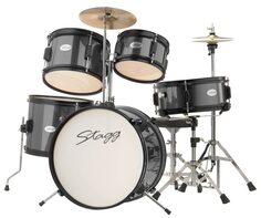 Акустические ударные установки Stagg TIM JR 5/16 BK