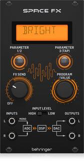 Процессоры эффектов и педали для гитары Behringer SPACE FX