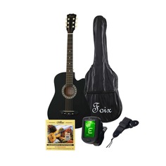 Акустические гитары Foix FFG-2038CAP-BK-MAT (аксессуары в комплекте)