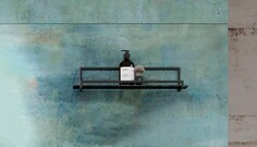 Полка металлическая со стеклом VELVEX