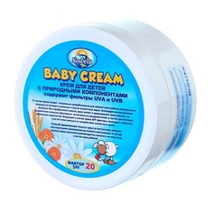 Крем для тела SOWELU Крем детский с природными компонентами фактор SPF 20 Baby Cream 200.0