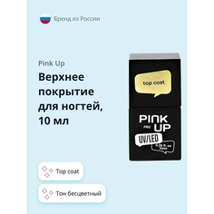 PINK UP Верхнее покрытие для ногтей PRO top coat 10.0