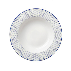 Набор посуды HOME QUEEN Набор фарфоровых суповых тарелок "Воздушная" 21,7 см