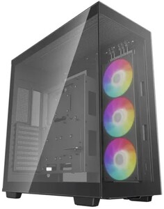 Корпус eATX Deepcool CH780 черный, без БП, боковое окно из закаленного стекла, USB Type-C, 4*USB 3.0, audio