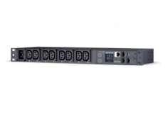 Блок распределения питания CyberPower PDU44005 1U type, 16Amp, plug IEC 320 C20, (8) IEC 320 C13 (2) IEC 320 C19