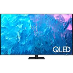 Телевизор Samsung QE75Q70CAUXRU QLED 75" серый/черный 4K Ultra HD 100Hz DVB-T DVB-T2 DVB-C DVB-S DVB-S2 USB WiFi Smart TV