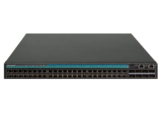 Коммутатор Aquarius AQ-N6000-48Y8C ЦОД AQ6000, конфигурация 48*10/25 Гбит/с SFP28 и 8*40/100 Гбит/с QSFP28, пять слотов для модулей охлаждения, два сл