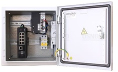 Коммутатор PoE OSNOVO OS-331(SW-60812/I) 6 x FE (10/100Base-T) с PoE (до 30W) + 2 x FE (10/100Base-T) с PoE (до 60W) + 1 x GE (10/100/1000Base-T) + 2