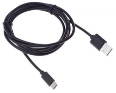Кабель интерфейсный USB 2.0 Buro BHP RET TYPEC18 1.8м, черный 487914