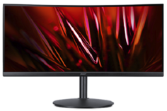 Монитор 34" Acer Nitro EI342CKRPbmiippx UM.CE2EE.P01 3440x1440, VA, HDR 400, 144Hz DP, 1ms, 400 nits, 3000:1, 2xHDMI, 2xDP, FreeSync Premium Pro, blac