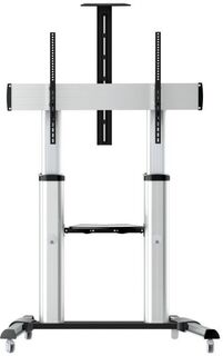 Стойка мобильная FIX TTL04-610TW для дисплеев 60"-100" до 100 кг, серебристая
