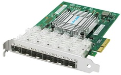 Сетевой адаптер LR-LINK LRES1006PF-6SFP Intel I350 Chipset 1Gbps PCIe x4 6 port Server Adapter (6xSFP)